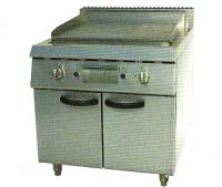 Gas Griddle(2/3 Flat & 1/3 Grooved) With Cabinet