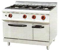 Gas Range with 3-Burners with Cabinet