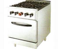 Gas Range with 4-Burners & Gas Oven